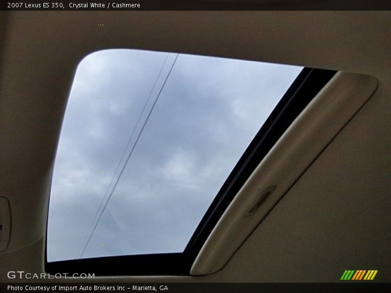 Crystal White / Cashmere 2007 Lexus ES 350