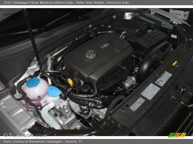 Reflex Silver Metallic / Moonrock Gray 2015 Volkswagen Passat Wolfsburg Edition Sedan