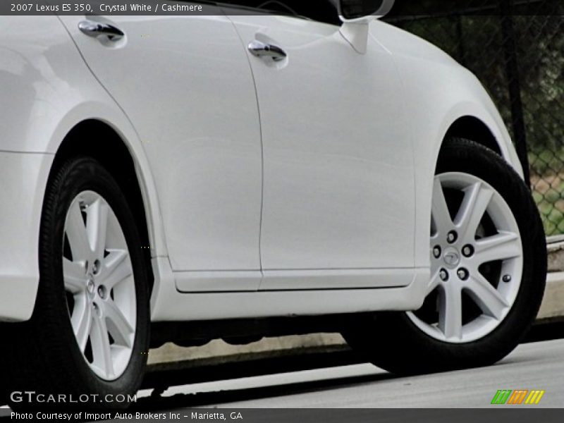 Crystal White / Cashmere 2007 Lexus ES 350