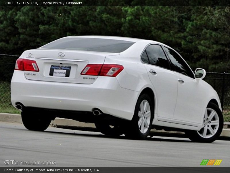 Crystal White / Cashmere 2007 Lexus ES 350