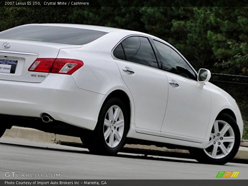 Crystal White / Cashmere 2007 Lexus ES 350