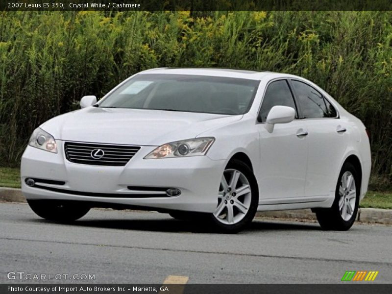 Crystal White / Cashmere 2007 Lexus ES 350