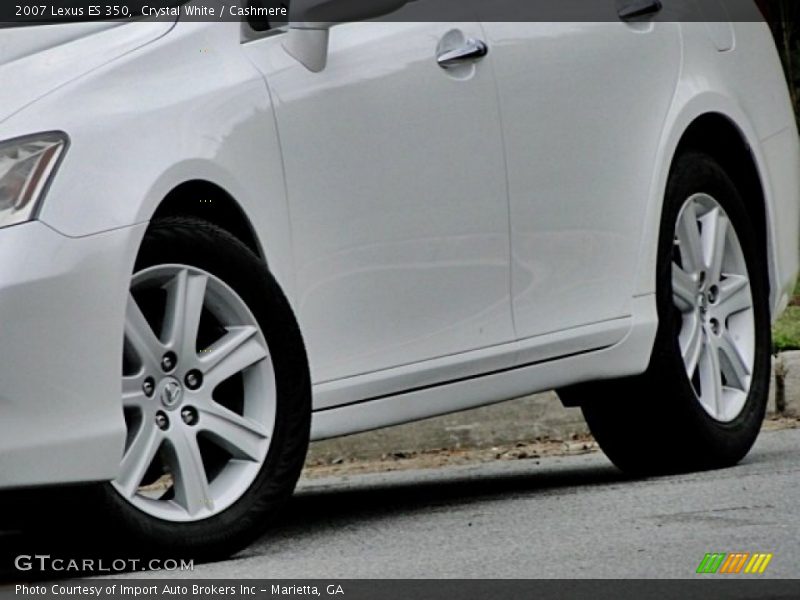 Crystal White / Cashmere 2007 Lexus ES 350