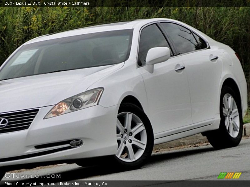 Crystal White / Cashmere 2007 Lexus ES 350