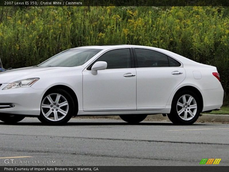Crystal White / Cashmere 2007 Lexus ES 350