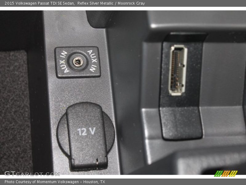 Reflex Silver Metallic / Moonrock Gray 2015 Volkswagen Passat TDI SE Sedan