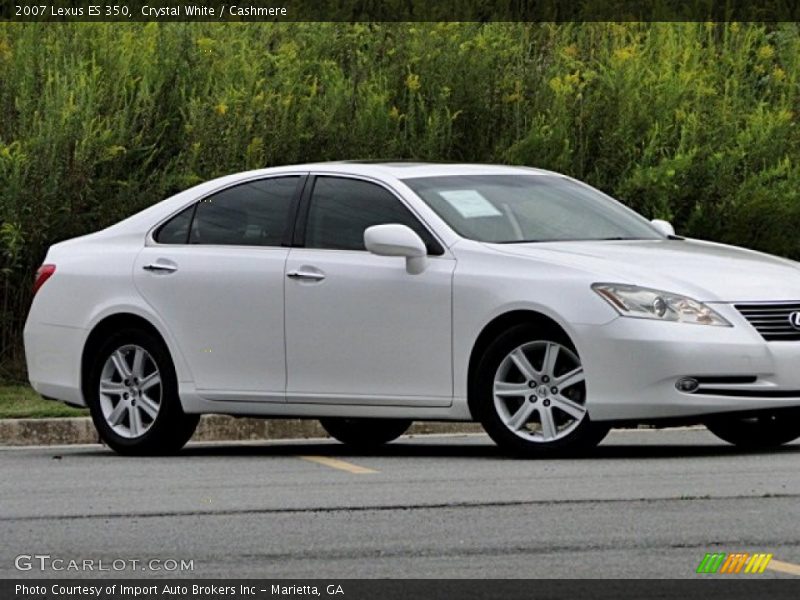 Crystal White / Cashmere 2007 Lexus ES 350