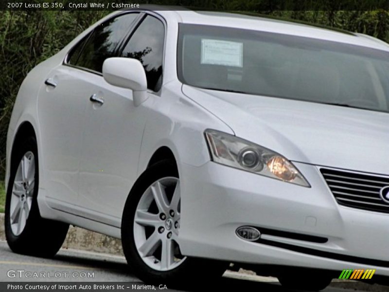 Crystal White / Cashmere 2007 Lexus ES 350