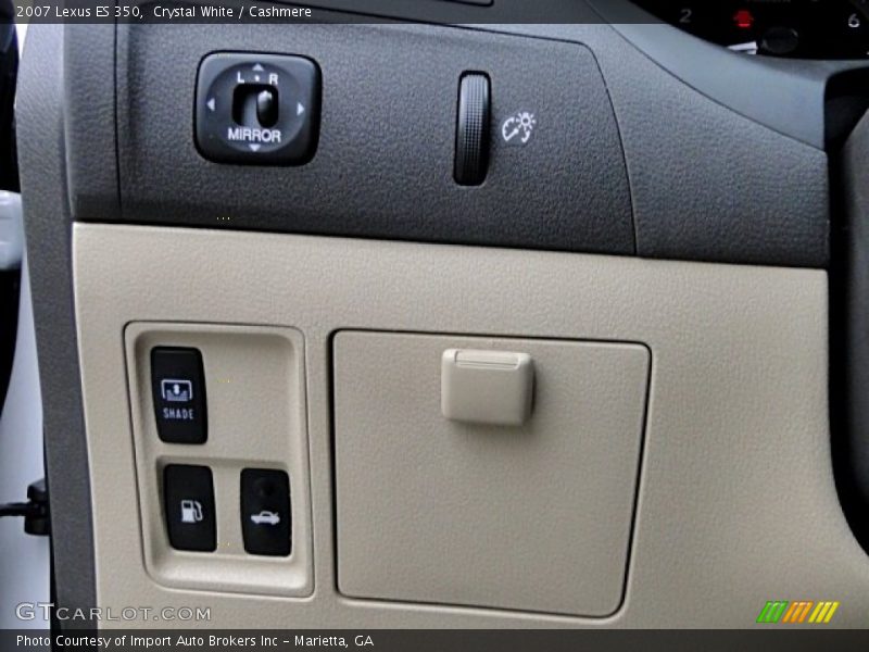 Crystal White / Cashmere 2007 Lexus ES 350