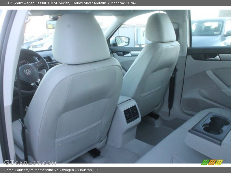 Reflex Silver Metallic / Moonrock Gray 2015 Volkswagen Passat TDI SE Sedan