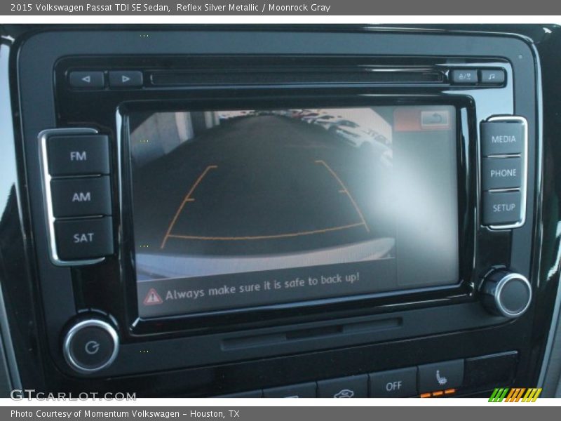 Reflex Silver Metallic / Moonrock Gray 2015 Volkswagen Passat TDI SE Sedan