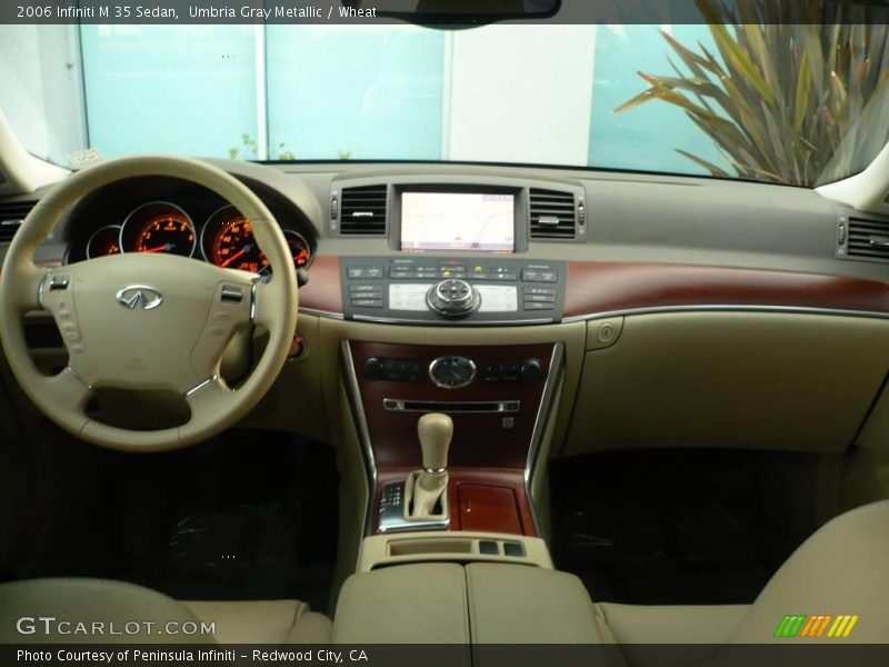 Umbria Gray Metallic / Wheat 2006 Infiniti M 35 Sedan