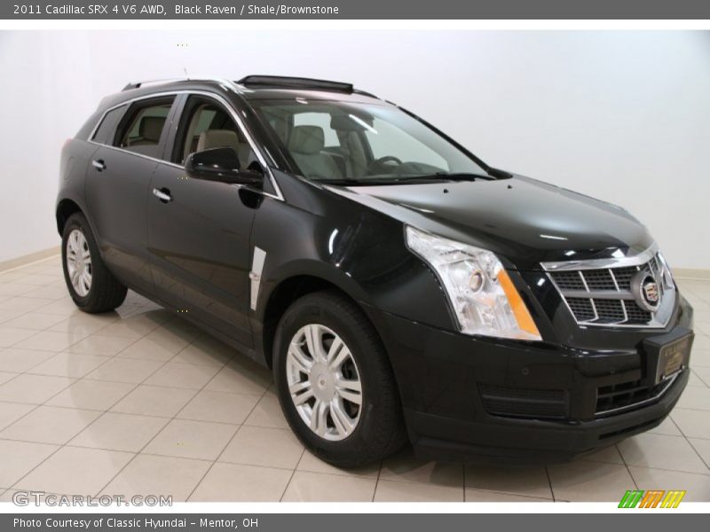 Black Raven / Shale/Brownstone 2011 Cadillac SRX 4 V6 AWD