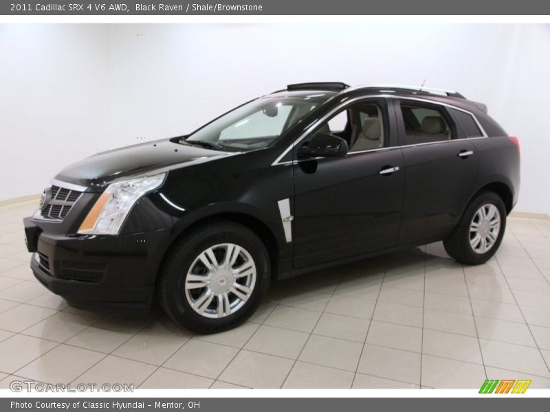 Black Raven / Shale/Brownstone 2011 Cadillac SRX 4 V6 AWD