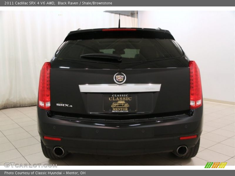 Black Raven / Shale/Brownstone 2011 Cadillac SRX 4 V6 AWD