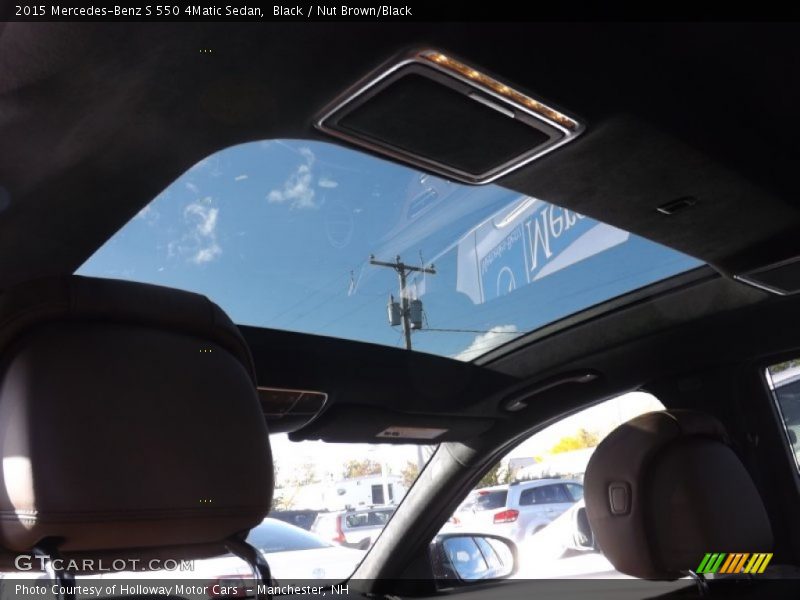 Black / Nut Brown/Black 2015 Mercedes-Benz S 550 4Matic Sedan