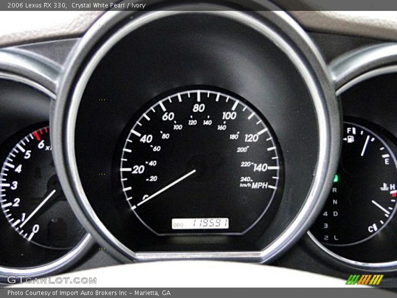 Crystal White Pearl / Ivory 2006 Lexus RX 330