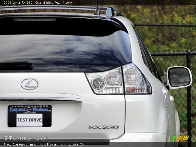 Crystal White Pearl / Ivory 2006 Lexus RX 330