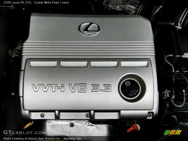 Crystal White Pearl / Ivory 2006 Lexus RX 330