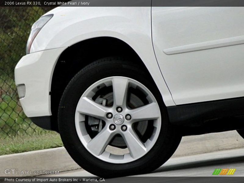 Crystal White Pearl / Ivory 2006 Lexus RX 330