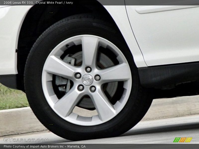 Crystal White Pearl / Ivory 2006 Lexus RX 330