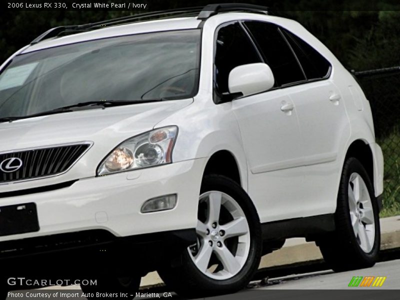Crystal White Pearl / Ivory 2006 Lexus RX 330
