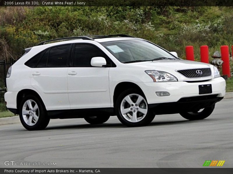 Crystal White Pearl / Ivory 2006 Lexus RX 330