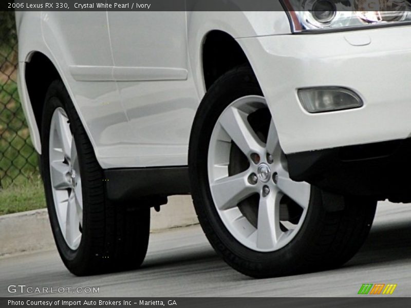 Crystal White Pearl / Ivory 2006 Lexus RX 330