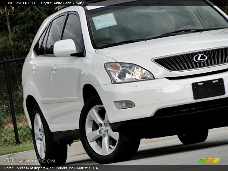 Crystal White Pearl / Ivory 2006 Lexus RX 330