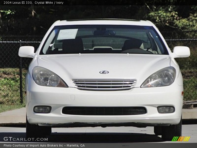 Crystal White / Ivory 2004 Lexus ES 330