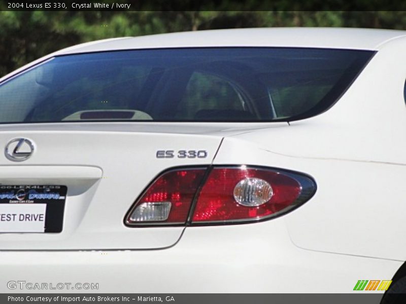 Crystal White / Ivory 2004 Lexus ES 330