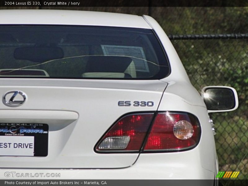 Crystal White / Ivory 2004 Lexus ES 330