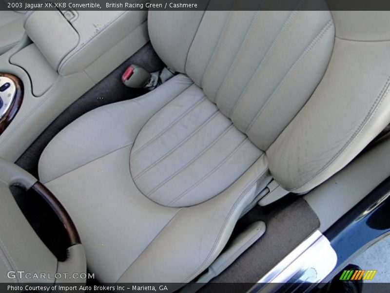British Racing Green / Cashmere 2003 Jaguar XK XK8 Convertible