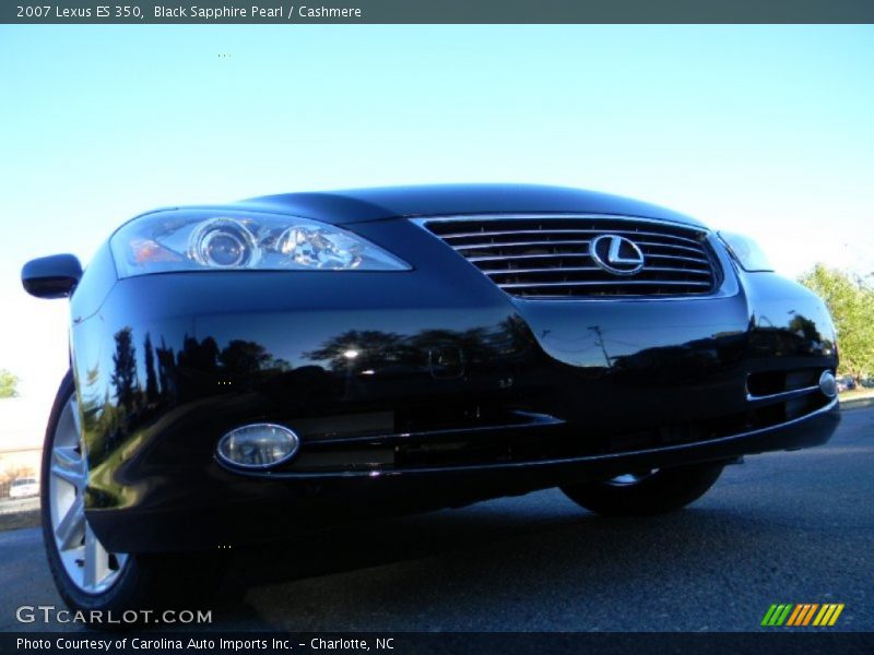 Black Sapphire Pearl / Cashmere 2007 Lexus ES 350