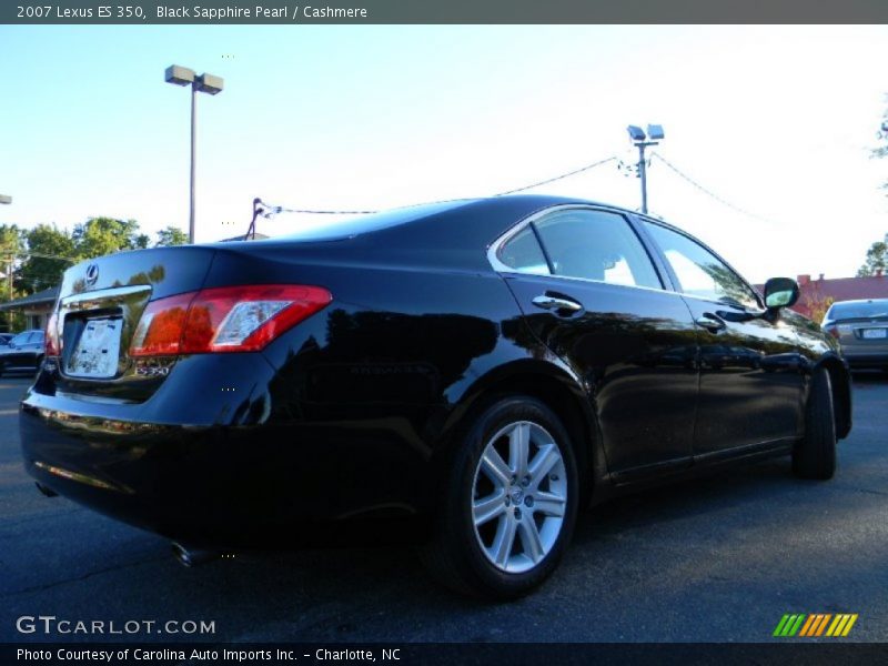 Black Sapphire Pearl / Cashmere 2007 Lexus ES 350