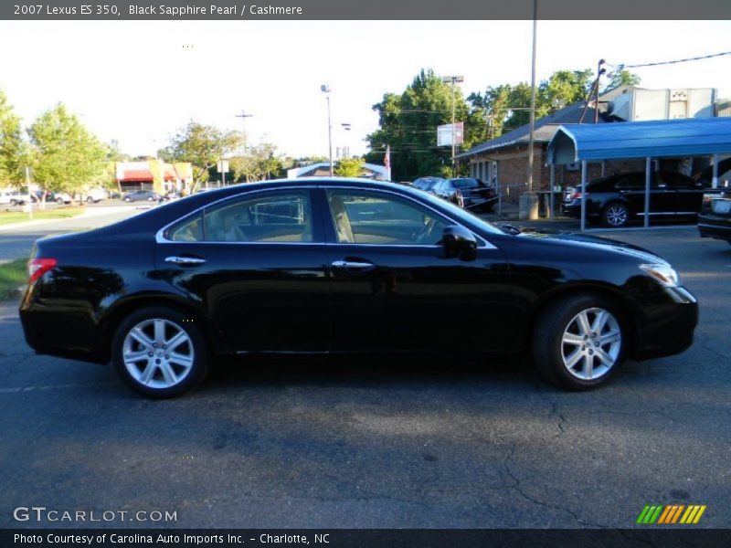 Black Sapphire Pearl / Cashmere 2007 Lexus ES 350