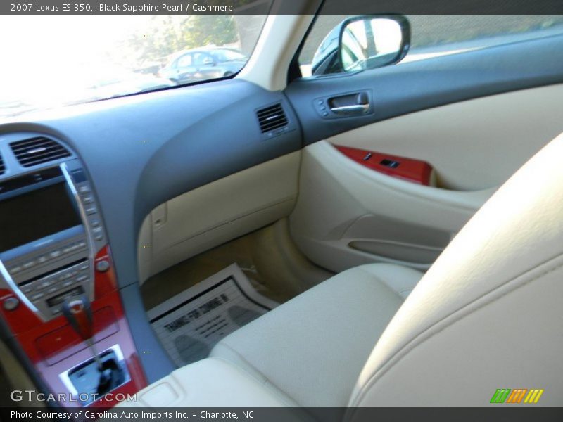 Black Sapphire Pearl / Cashmere 2007 Lexus ES 350