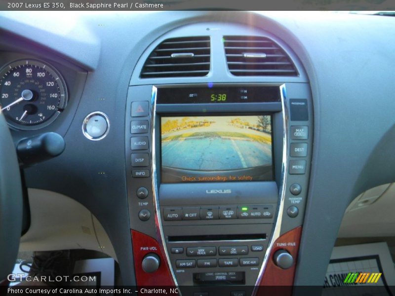 Black Sapphire Pearl / Cashmere 2007 Lexus ES 350