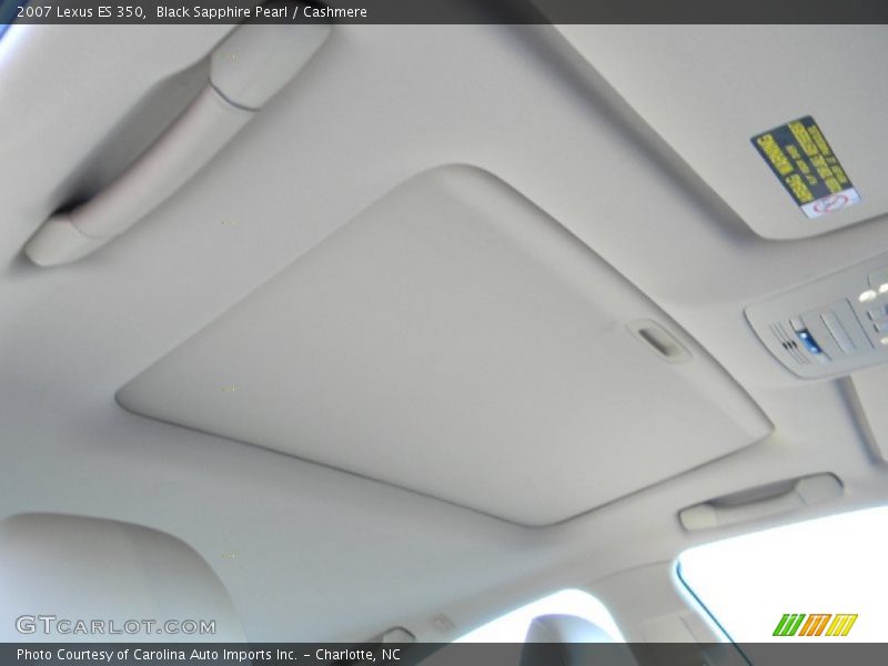 Black Sapphire Pearl / Cashmere 2007 Lexus ES 350