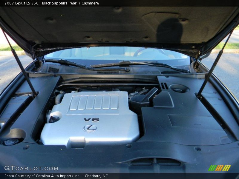 Black Sapphire Pearl / Cashmere 2007 Lexus ES 350