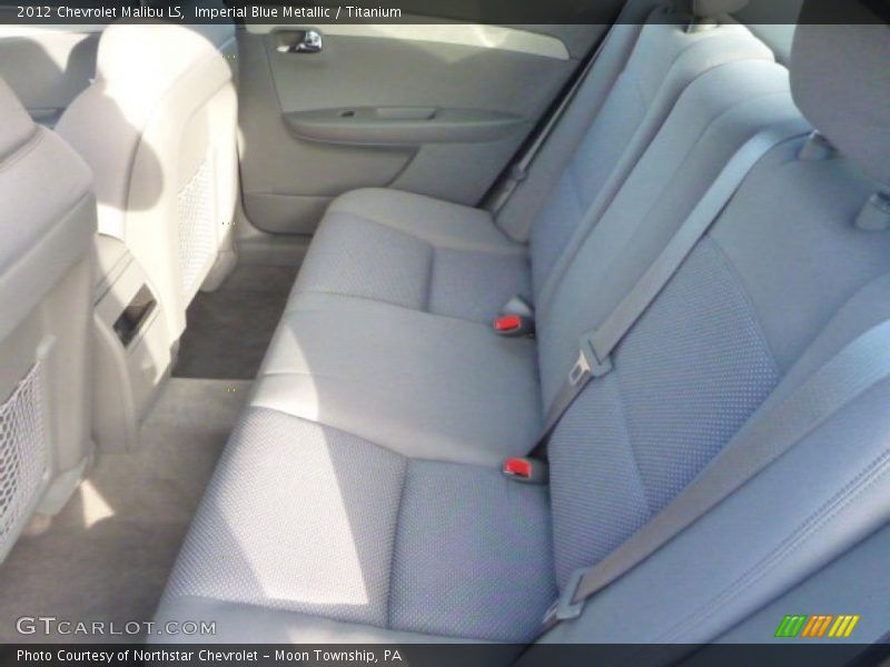 Imperial Blue Metallic / Titanium 2012 Chevrolet Malibu LS