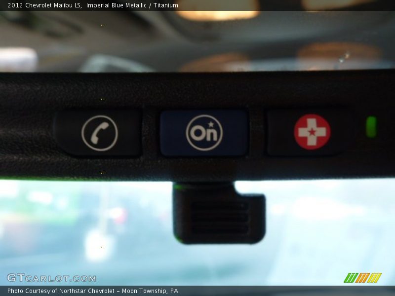 Imperial Blue Metallic / Titanium 2012 Chevrolet Malibu LS