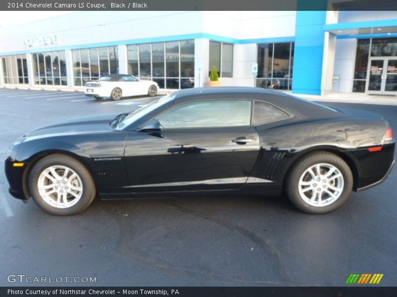 Black / Black 2014 Chevrolet Camaro LS Coupe