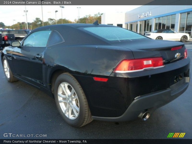 Black / Black 2014 Chevrolet Camaro LS Coupe