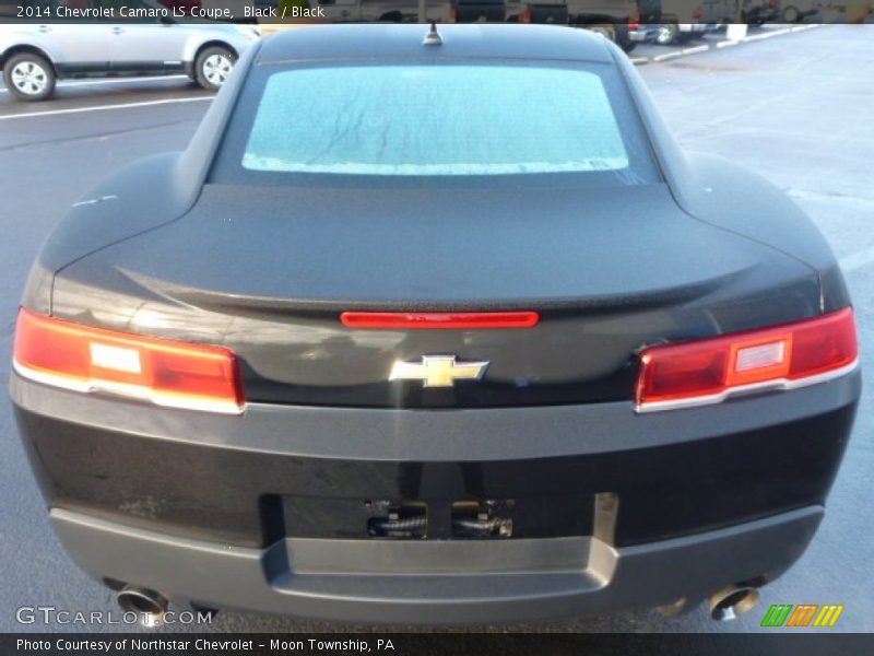 Black / Black 2014 Chevrolet Camaro LS Coupe