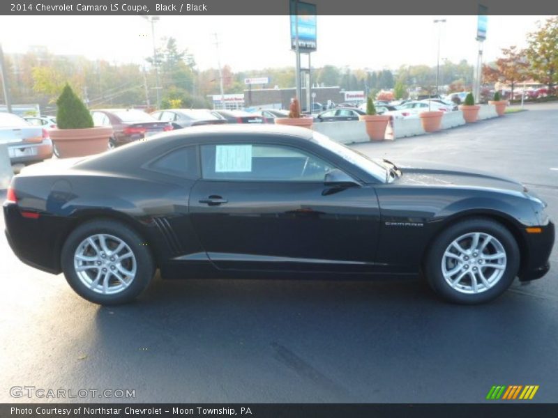 Black / Black 2014 Chevrolet Camaro LS Coupe