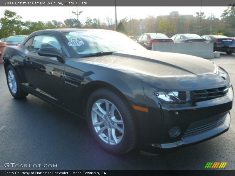 Black / Black 2014 Chevrolet Camaro LS Coupe