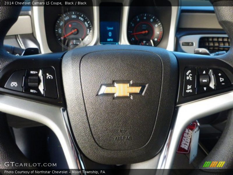 Black / Black 2014 Chevrolet Camaro LS Coupe