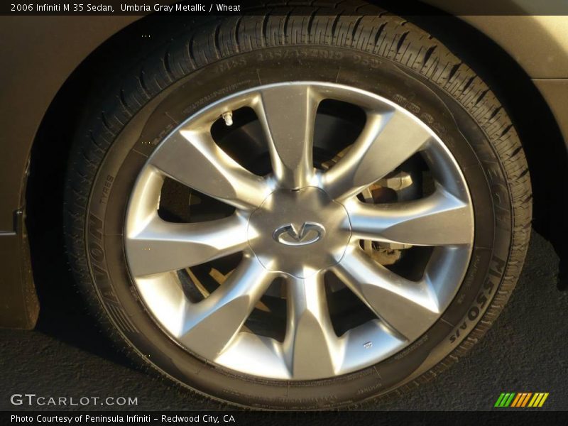 Umbria Gray Metallic / Wheat 2006 Infiniti M 35 Sedan