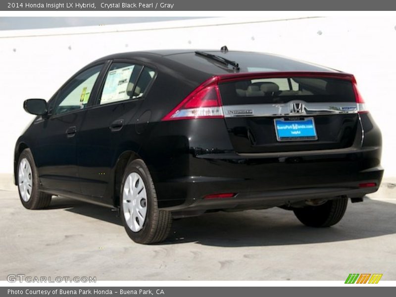 Crystal Black Pearl / Gray 2014 Honda Insight LX Hybrid